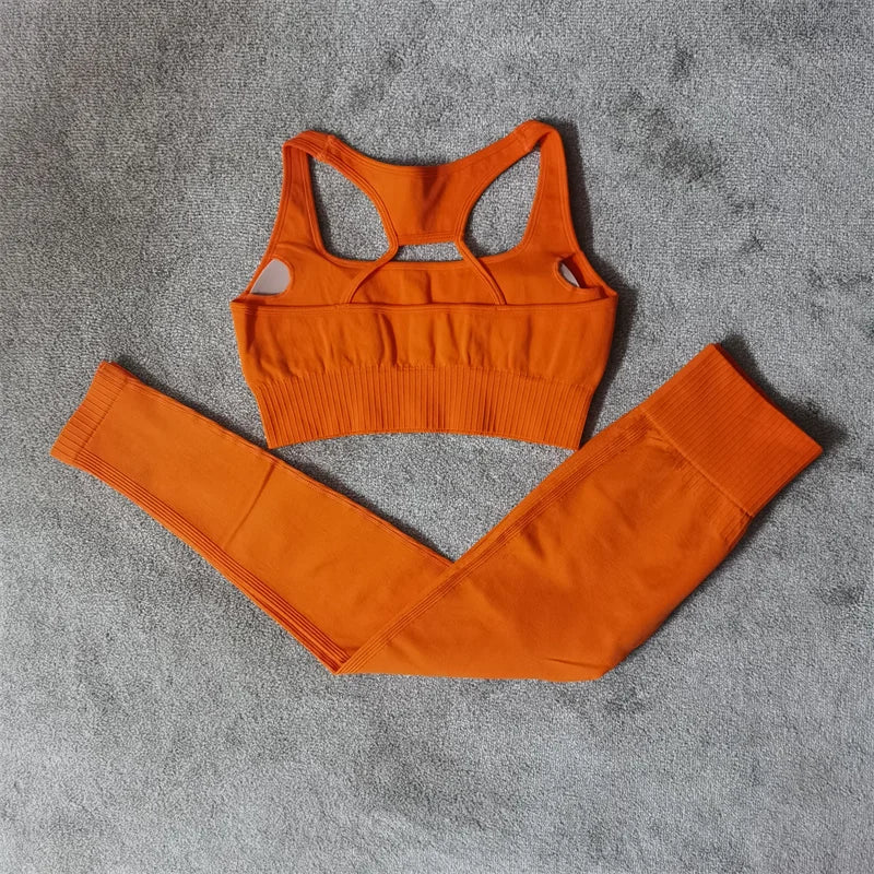 Seamless Women’s Fitness Yoga Set