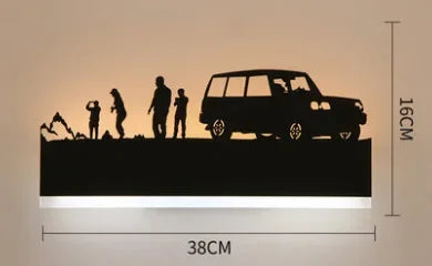 Lamp Decoration Sonce Wall Light Indoor Lighting For Living room Bedroom Bedside Light Black Wandlamp Lustre