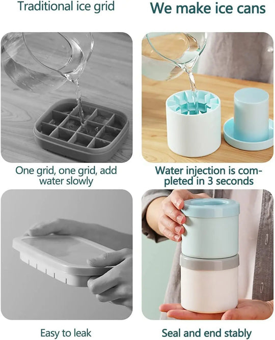 Silicone Ice Cube Mold
