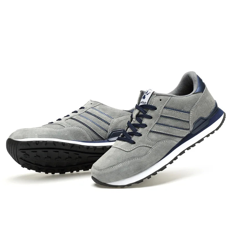 Sneakers Men Casual Shoes Light Suede 2023 New Classic Men Running shoes Outdoor Breathable Mesh Jogging Sport Shoes