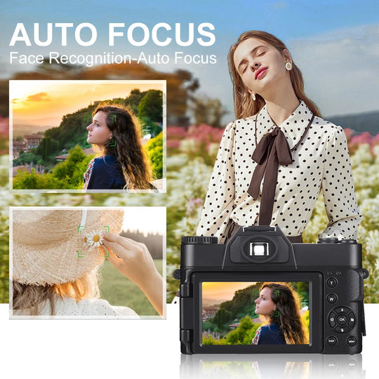 4K 48MP WIFI Camcorder Digital Camera