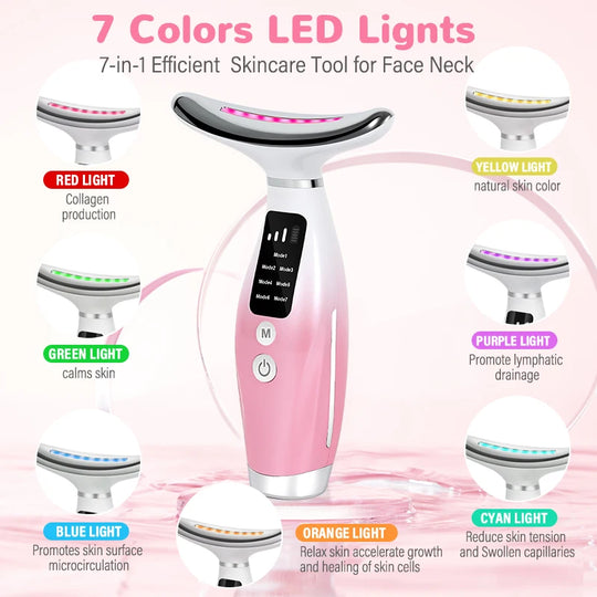 New EMS Micro-current Neck Face Beauty Device