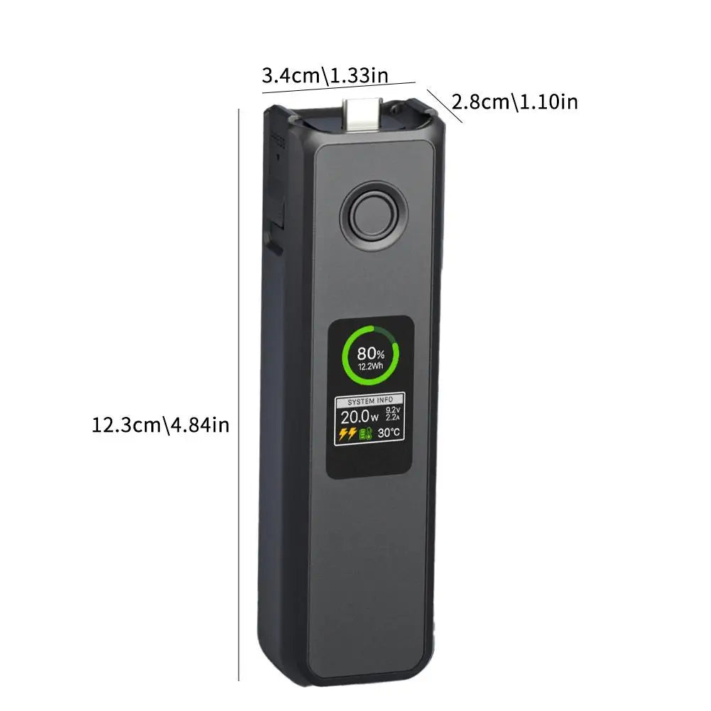 For DJI Osmo Pocket 3 Handheld Gimbal 5000Mah High-Capacity Battery Smart Fast Charging Sports Camera Accessories