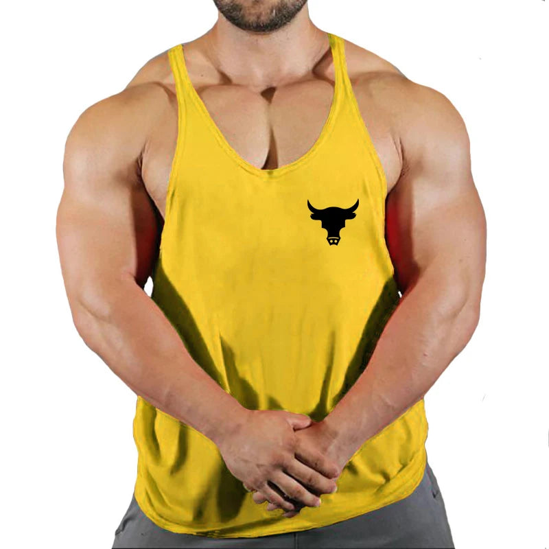 Men's Gym Sleeveless Workout Vest