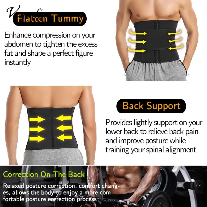 Mens Sauna Waist Trainer