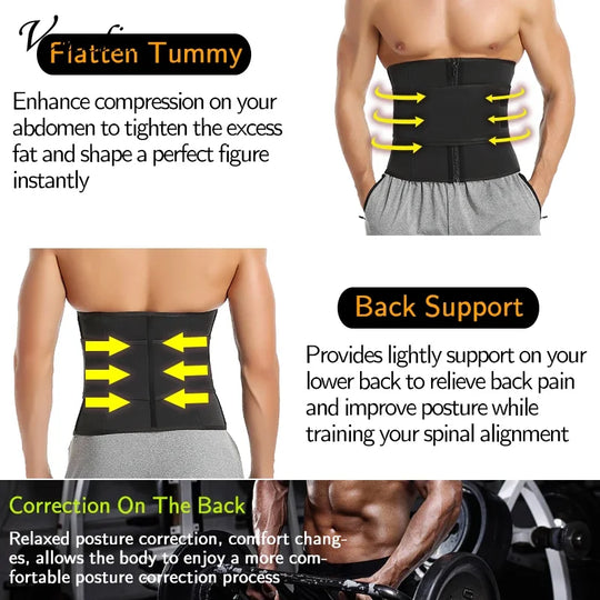 Mens Sauna Waist Trainer