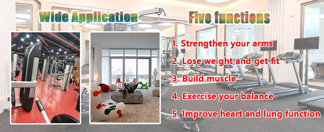 Steppers for Exercise Stair Stepper Stepper Climber Fitness Machine with Resistance Bands Stair Stepper Exercise Equipment Mini - Jscomfortzstore