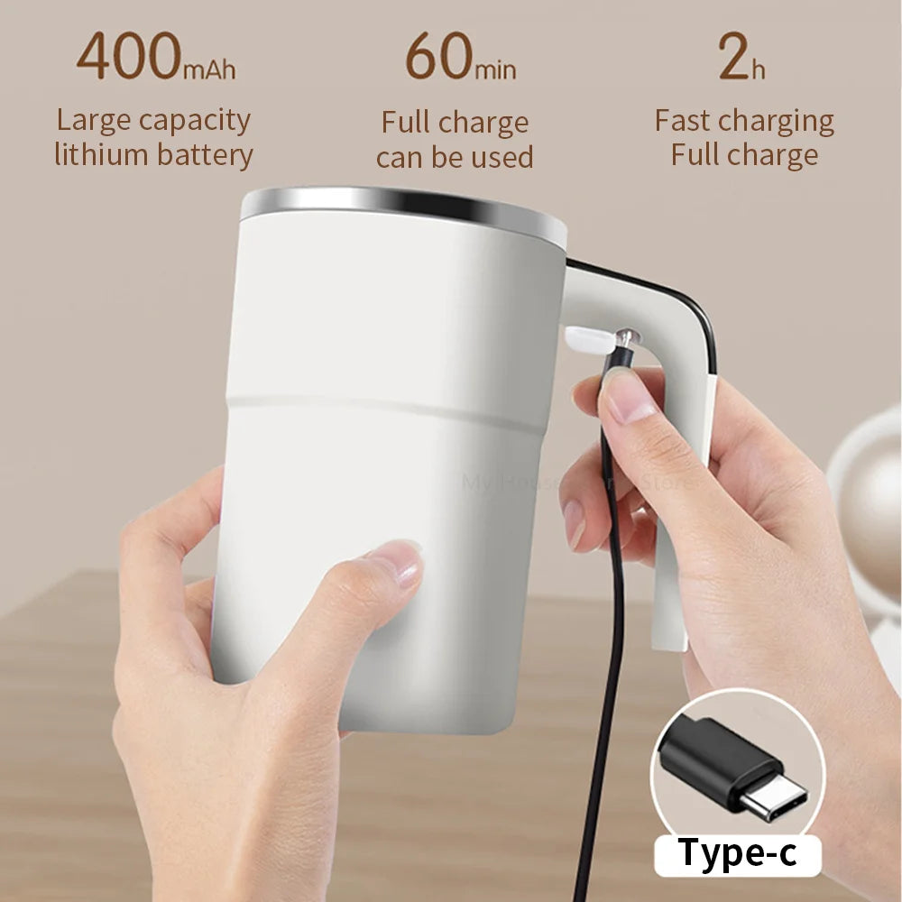 Automatic Self-Stirring Coffee Mug