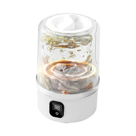 Underwear Washing Machine Mini Laundry Washer Cleaning For Underwear Rechargeable Baby Clothes Cleaning Appliance For Towels