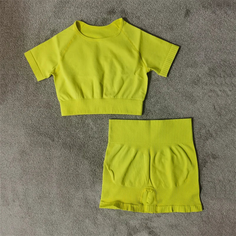 Seamless Women’s Fitness Yoga Set