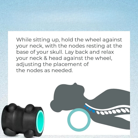 Neck Massager Relieves Neck and Headache - Restores Body Spine Care Through Thumb Pressure Release