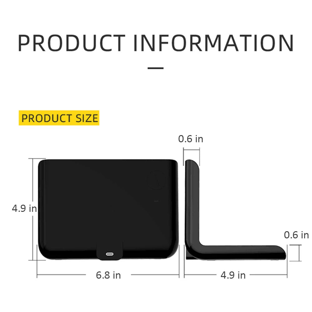 Wireless Charger Alarm Clock