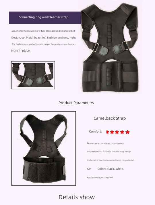 Kids Invisible Posture Corrector with Chest Ventilation