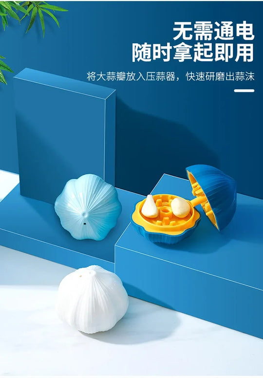 Manual Rotary Grinding Machine Garlic Sharpening Machine Crusher Kitchen Tools Manual Chili Ginger Garlic Mashing Machine