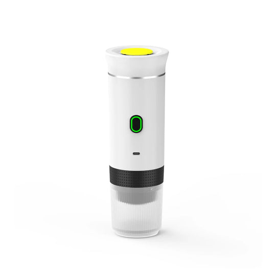 New Portable 3-in-1 Wireless Espresso Coffee Maker - Ideal for Travel, Car, Home & Camping | Capsule & Powder Compatible