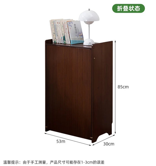 Folding Desk Computer Table Office Desk Student Home Small Desktop Solid Wood Bedroom Bedside Writing Workstation