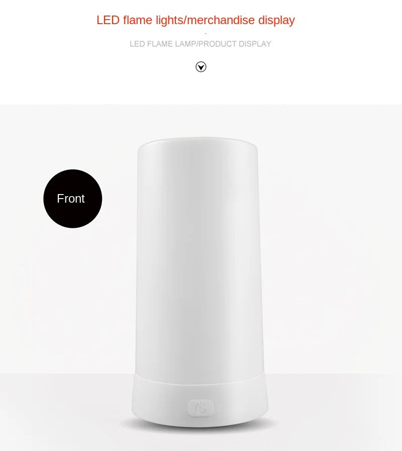 LED Flame Lamps for Room Simulated Flame Night Lights Lava Lamps Indoor Bar Ktv Wedding Decoration for Christmal New Year Gift