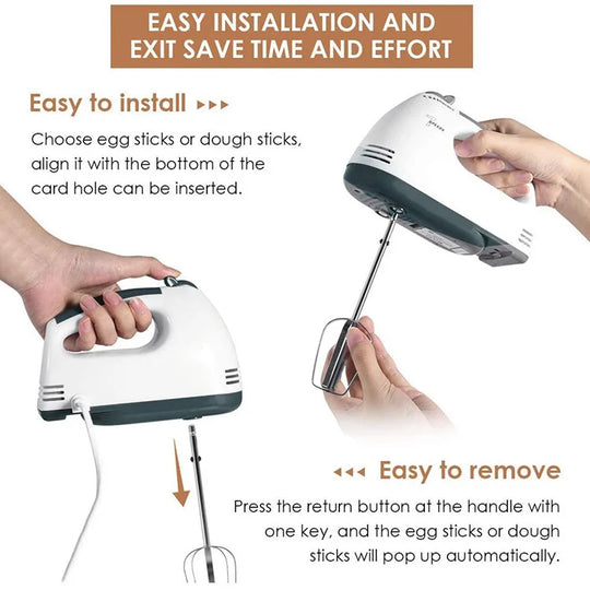 Multifunctional Electric Handheld Food Blender