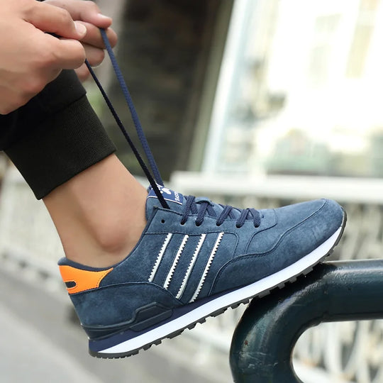 Sneakers Men Casual Shoes Light Suede 2023 New Classic Men Running shoes Outdoor Breathable Mesh Jogging Sport Shoes