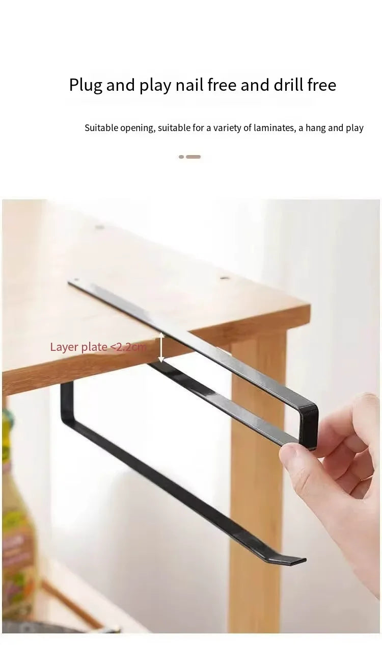 Kitchenware kitchen tissue holder organizer storage rack shelf kitchen spice racks acceesories accessory items organization home