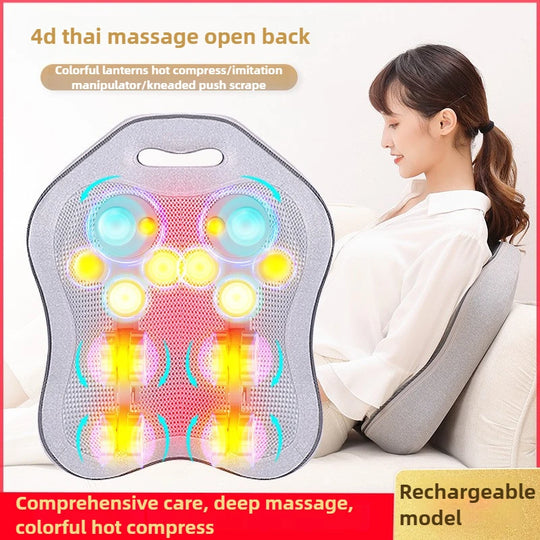 Electric Heated Massage Cushion