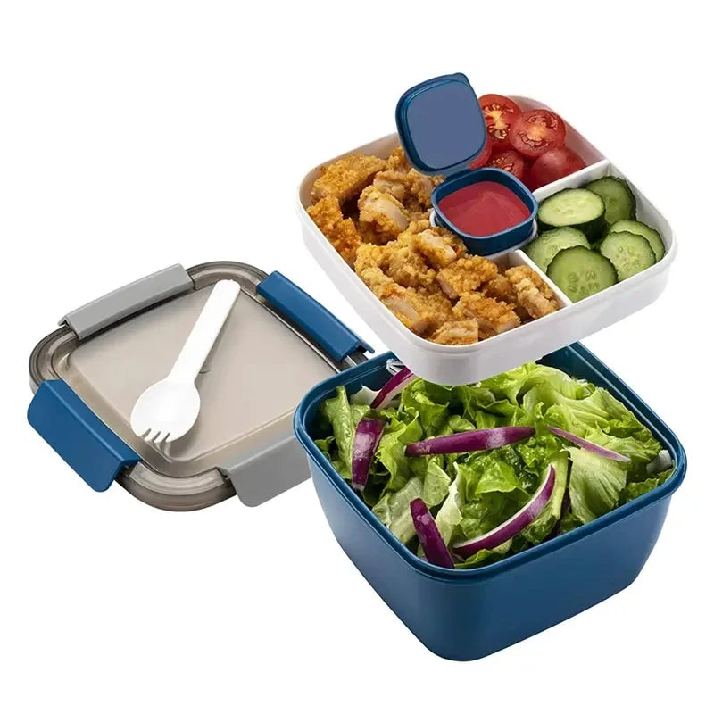 Salad Lunch Box with 37oz Bowl