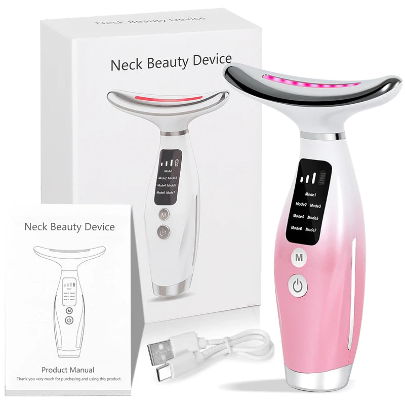 New EMS Micro-current Neck Face Beauty Device