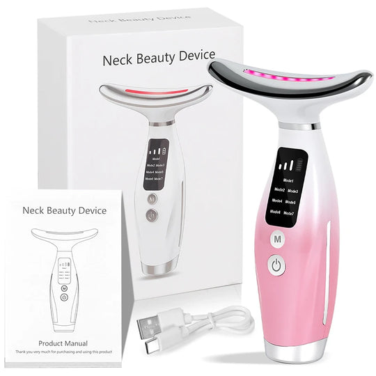 New EMS Micro-current Neck Face Beauty Device