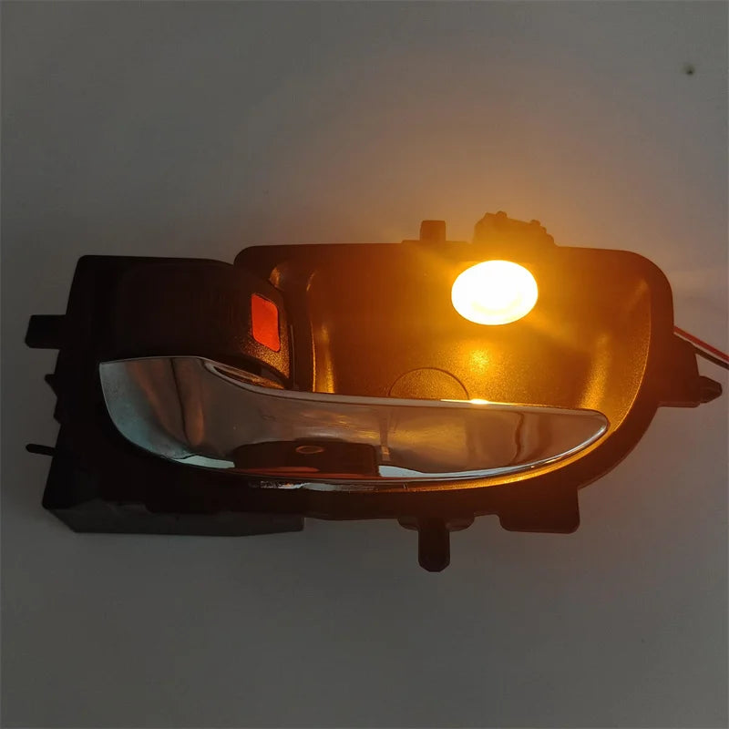 LED Ambient Light Transparent Lamp Body Circular Car Inner Bowl Light Door Handle Lights Handrail Lights Decorative Lamp