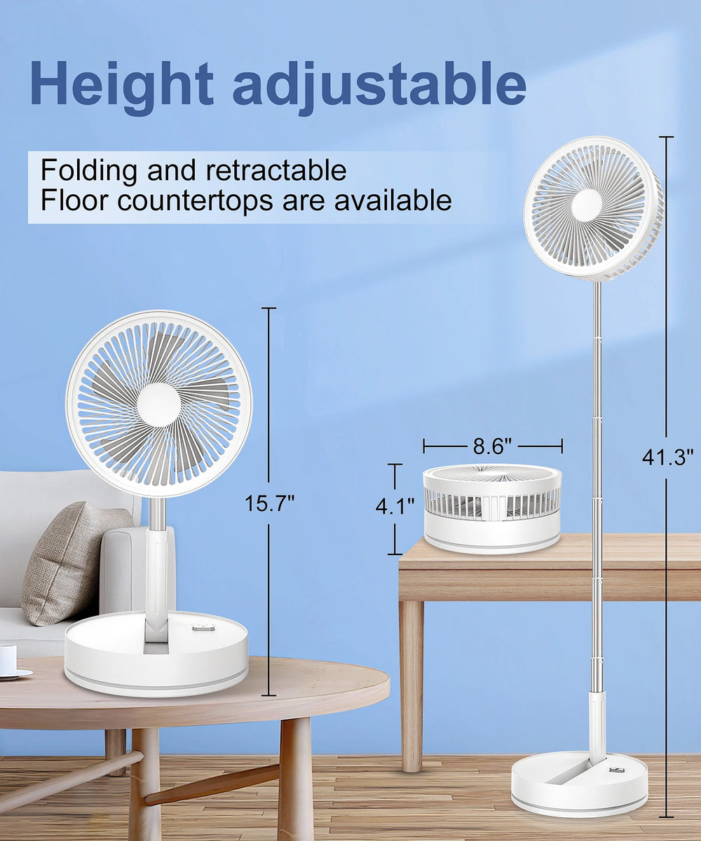 Wireless Folding Desk Fan