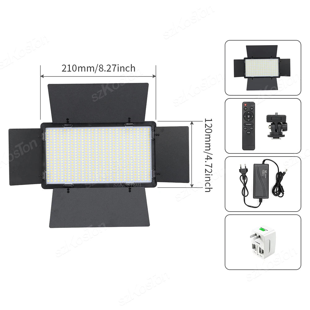 U600 RGB LED Photo Studio Light