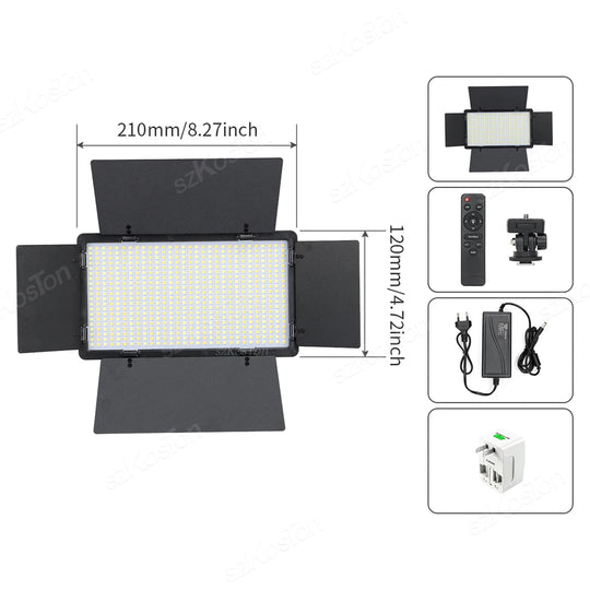 U600 RGB LED Photo Studio Light