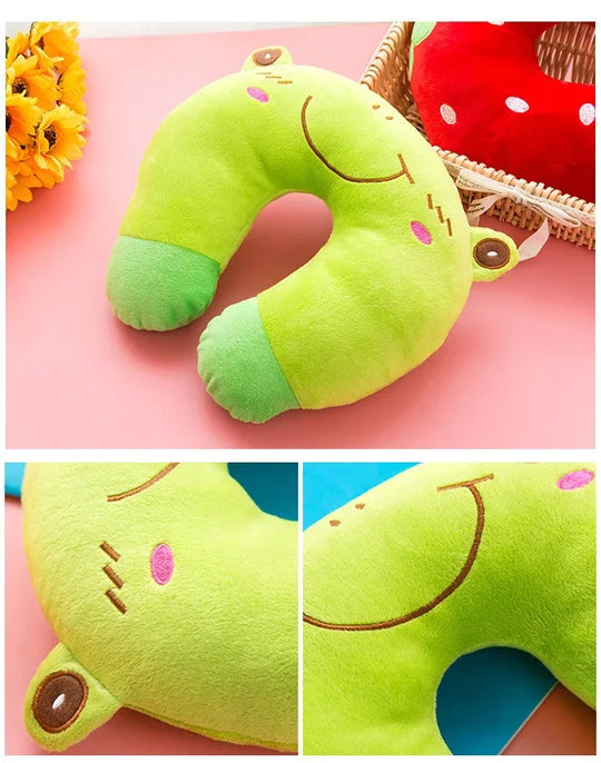 Cute Neck Pillow Creative U-shaped Neck Pillow Suitable for Outdoor Travel, Reducing Your Fatigue