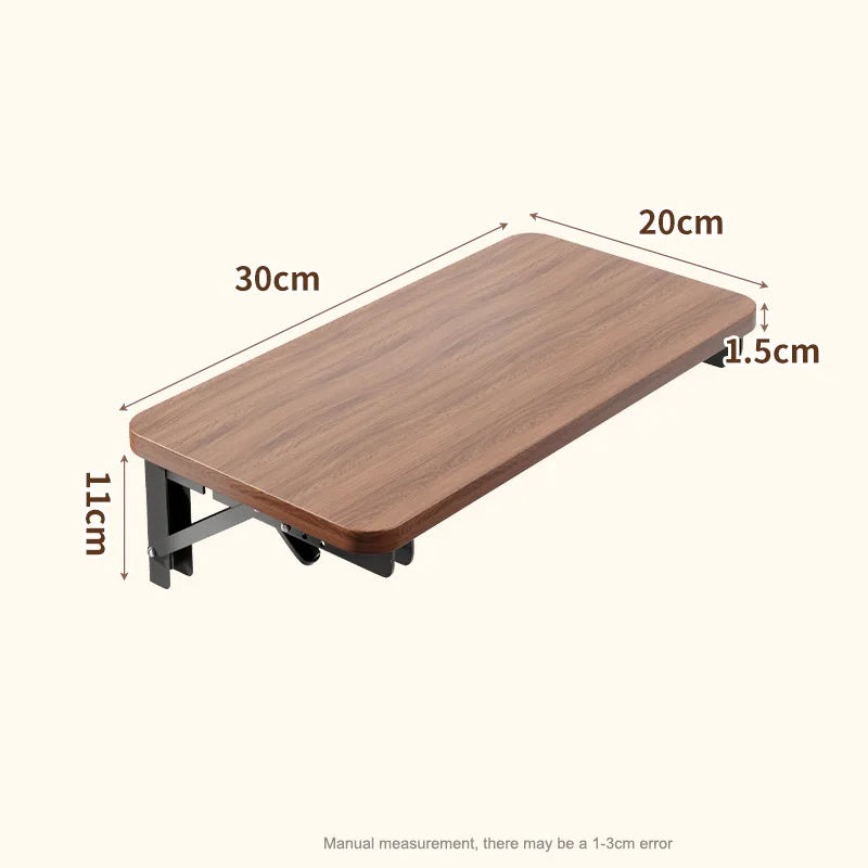 Foldable Collapsible Organizer Attachable Bedside Shelf Table Under Bed Mat Dorm Bunk Bed Storage for College Space Save