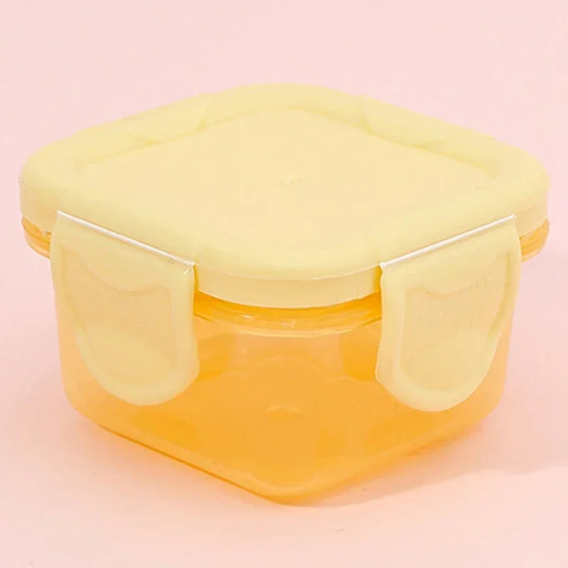 Kitchen Storage Box Small Plastic Containers Food Storage Container Moisture-Proof Airtight Refrigerated Heating Sealed Box