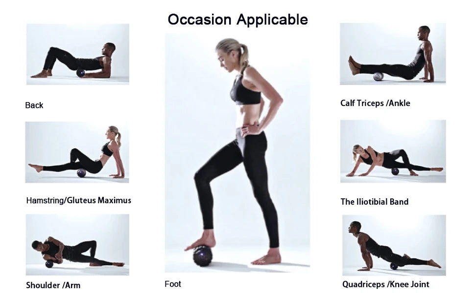 Vibrating Electric Yoga Massage Foam Fitness Roller