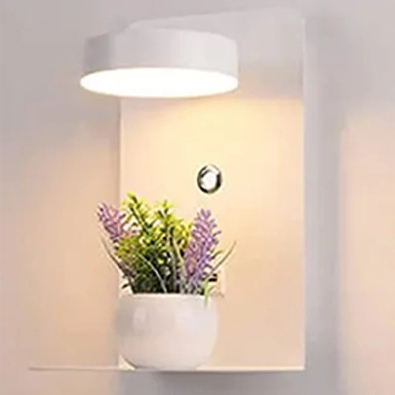 Led Wall Lamp Modern Simplicity Interior Wall Light Bedroom Night Lamp Bedside Lamp LED Light with Usb Mobile Phone Charging