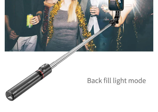Wireless Bluetooth Double Fill Light Tripod with Remote Shutter for Android & iOS Smartphones