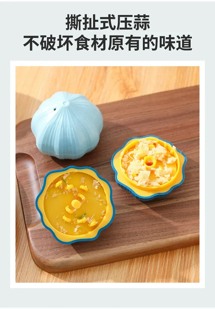 Manual Rotary Grinding Machine Garlic Sharpening Machine Crusher Kitchen Tools Manual Chili Ginger Garlic Mashing Machine