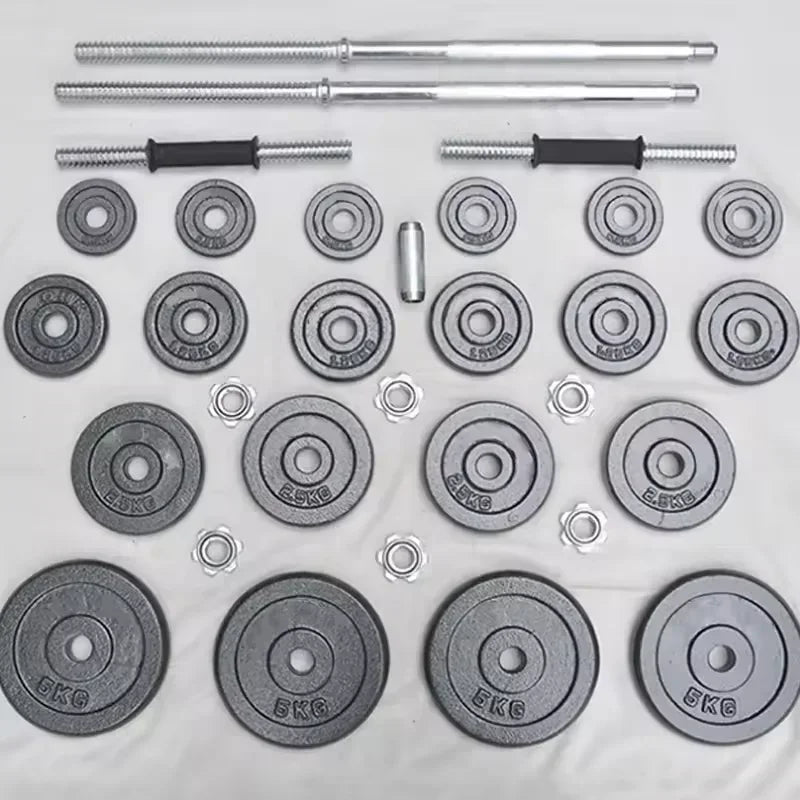10kg-30kg Adjustable Cast Iron Dumbbells Set