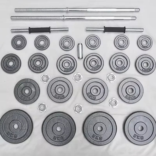 10kg-30kg Adjustable Cast Iron Dumbbells Set