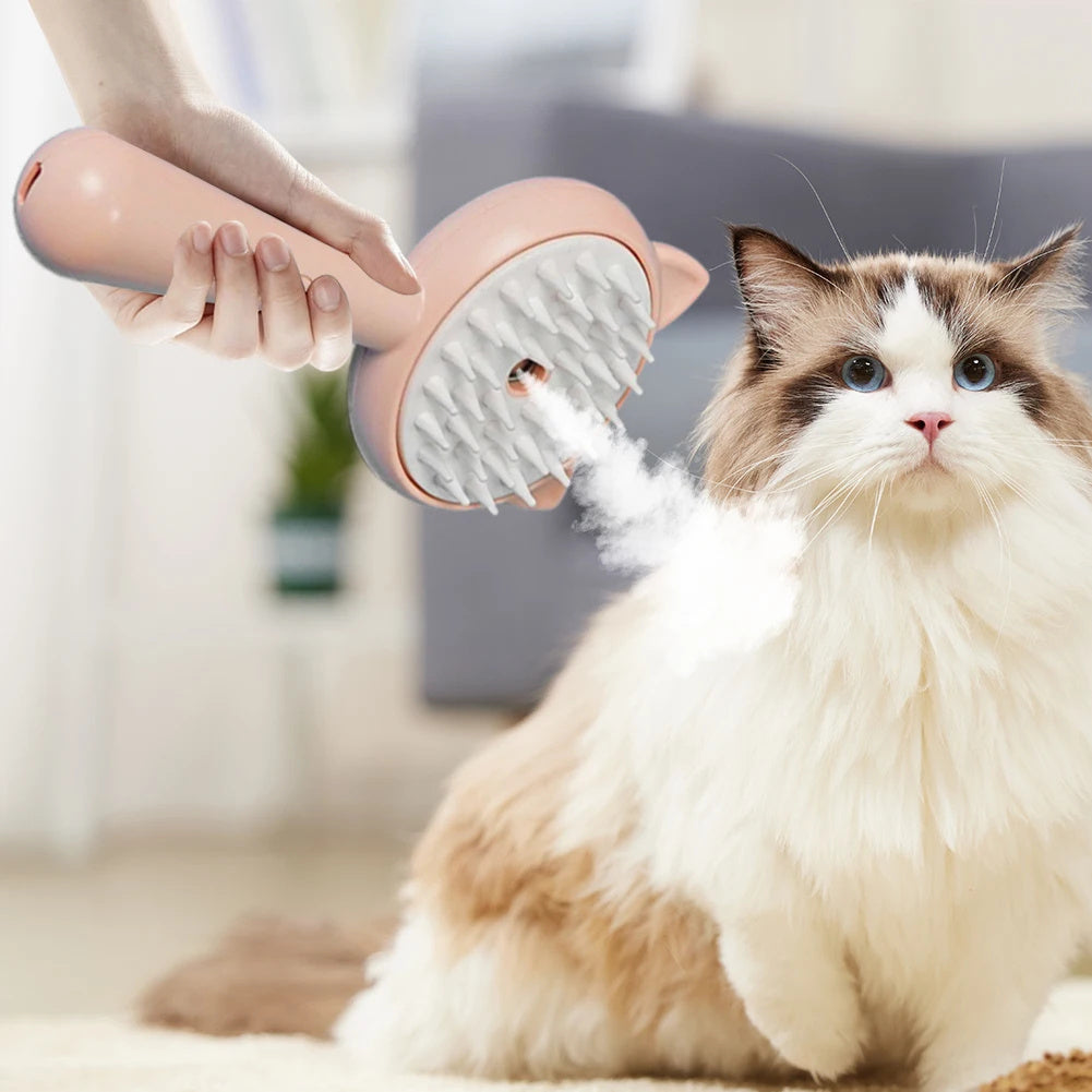 Rechargeable Mist Hair Cleaning Brush