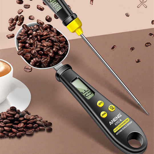 Multifunctional Digital Display Two-in-One Electronic Scale Measuring Spoon