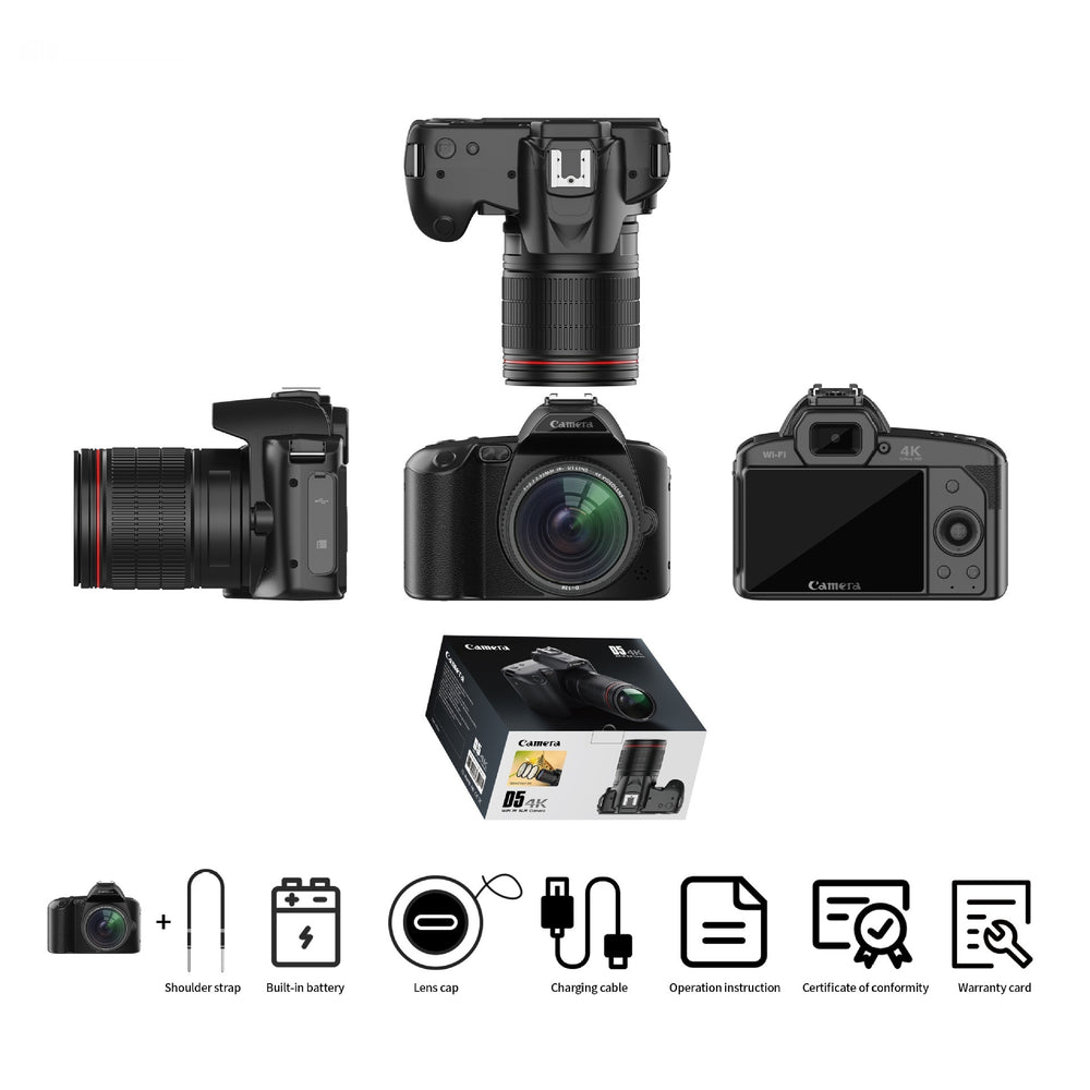 Million Pixels D5 HD Wifi Digital Camera