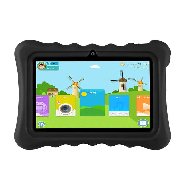 Shock-Resistant Silicone Snap-On Case with Built-In Stand