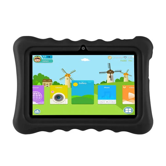 Shock-Resistant Silicone Snap-On Case with Built-In Stand