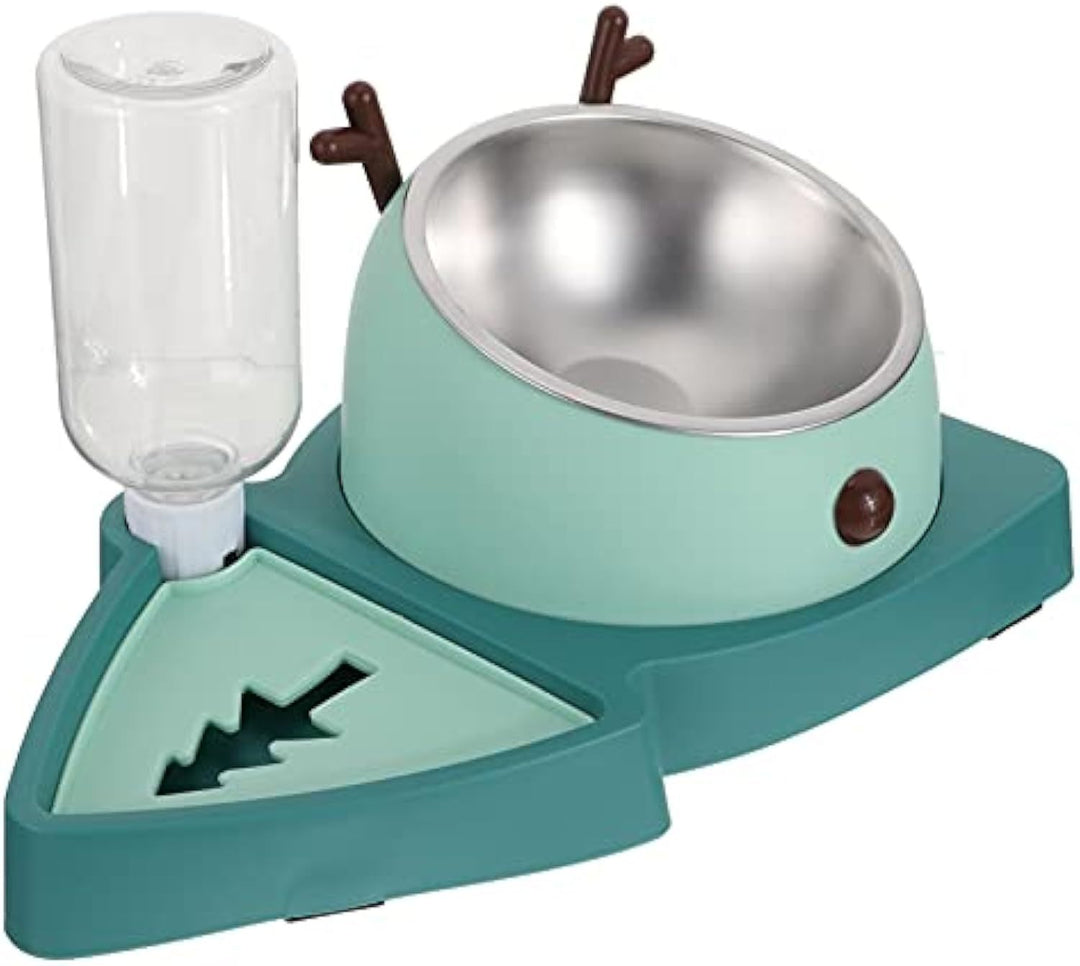 Slow Feeding Pet Bowl with Detachable Water Tray