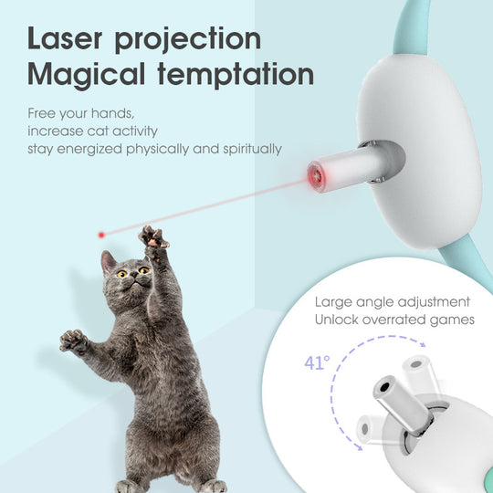 Smart Automatic Laser Cat Toy Collar