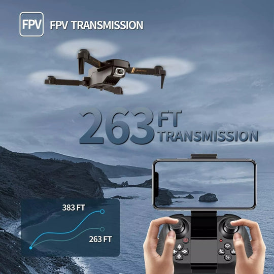 4DRC V4 Foldable Mini Drone with 4K/1080P HD Camera