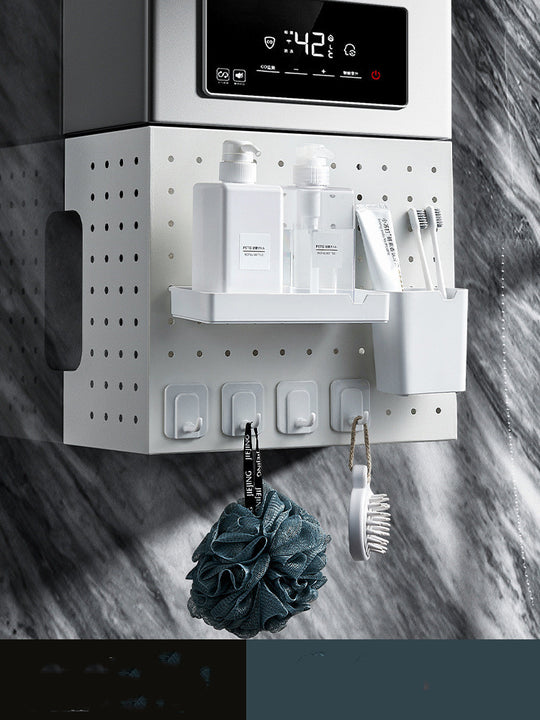 Kitchen Punch-Free Wall Mounted Utensil Storage Organizer
